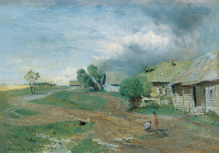  伊萨克·列维坦 Levitan，Isaak Iliich —— 暴雨之前